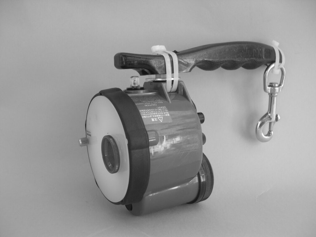 Strobe with handle