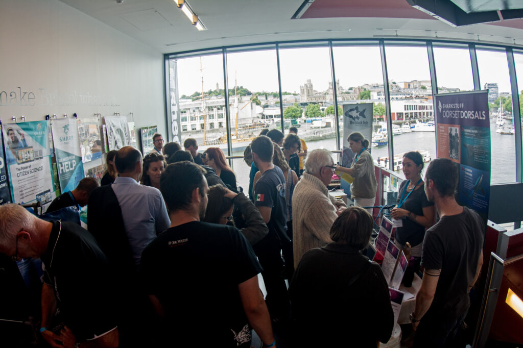 The event was busy throughout the day