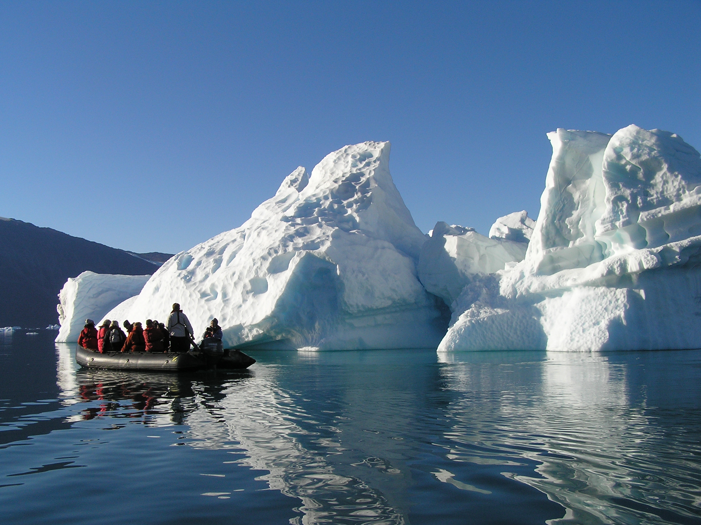 Charlotte Caffrey Zodiac & Iceberg Greenland