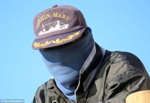 Sea Shepherd Masked Man