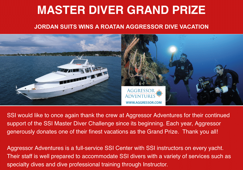 SSI announces 2020 Master Diver Challenge Winner! - Vimarsana News
