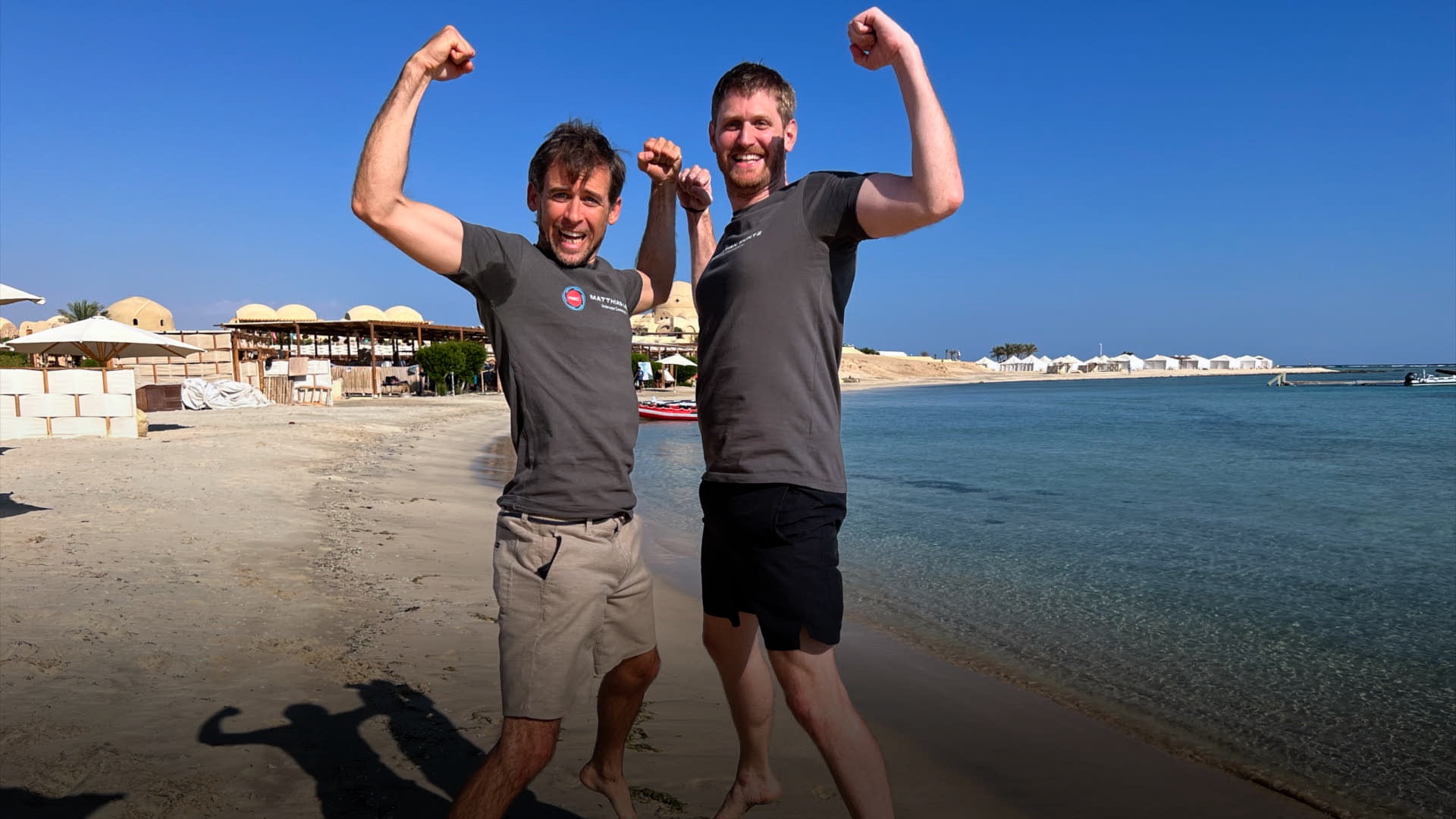 Matthias & Sebastian in Egypt