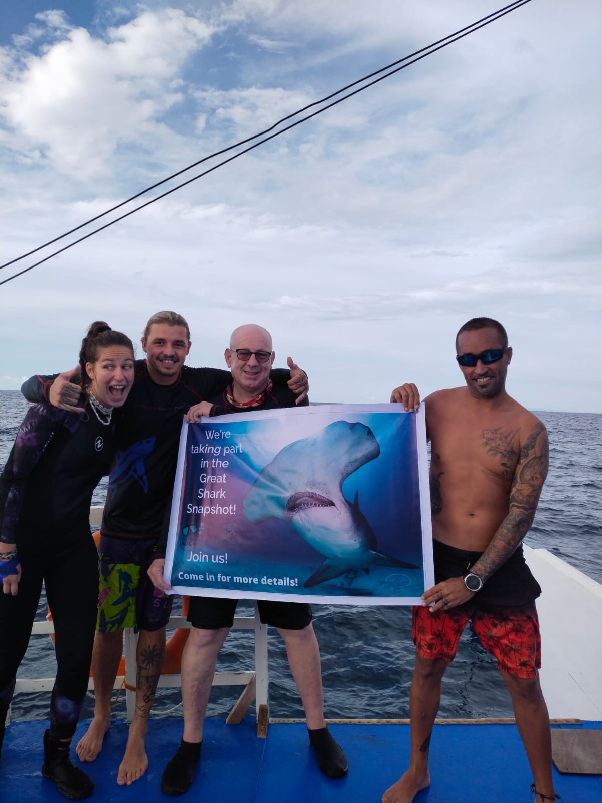 Thresher Shark Divers in The Phiilppines
