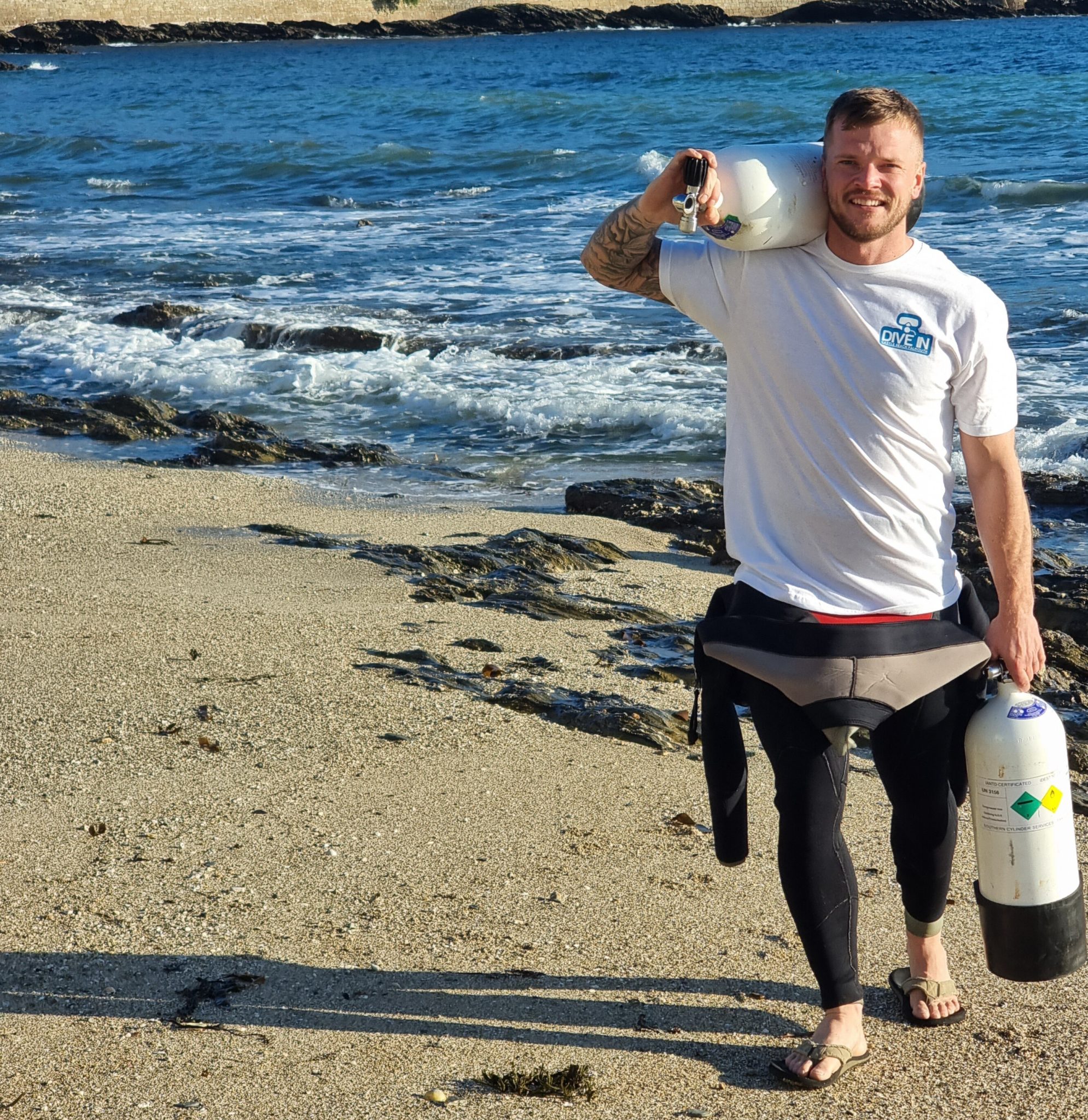 Dan McColl Lead PADI Instructor & Founder – Dive In Falmouth